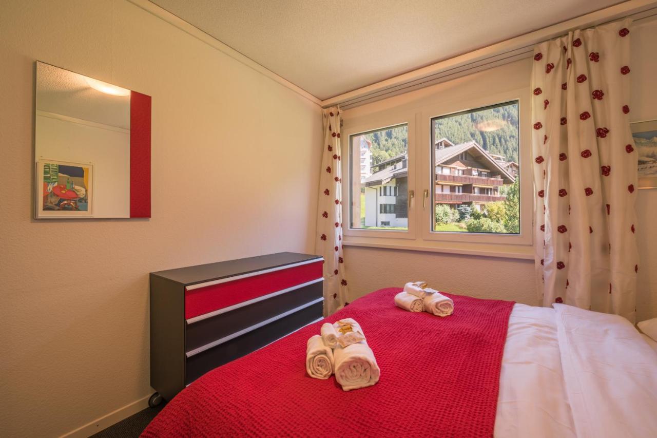 Chalet Primula Penthouse Wengen Exterior foto