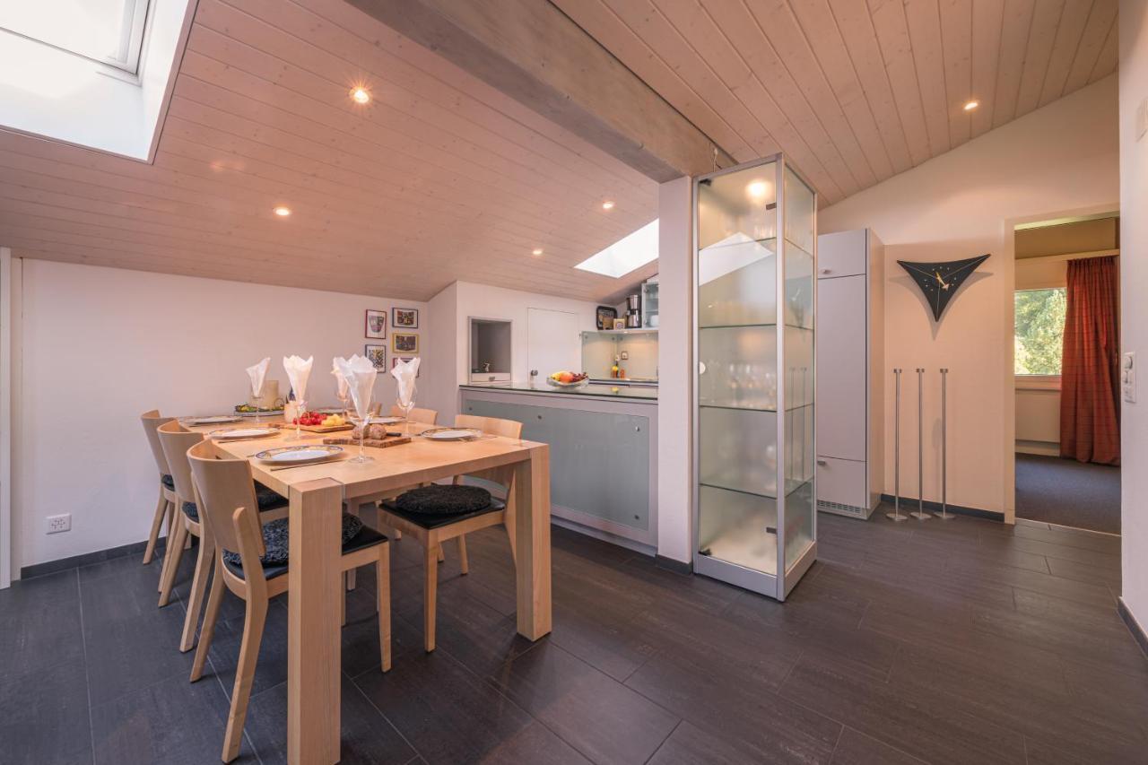 Chalet Primula Penthouse Wengen Exterior foto