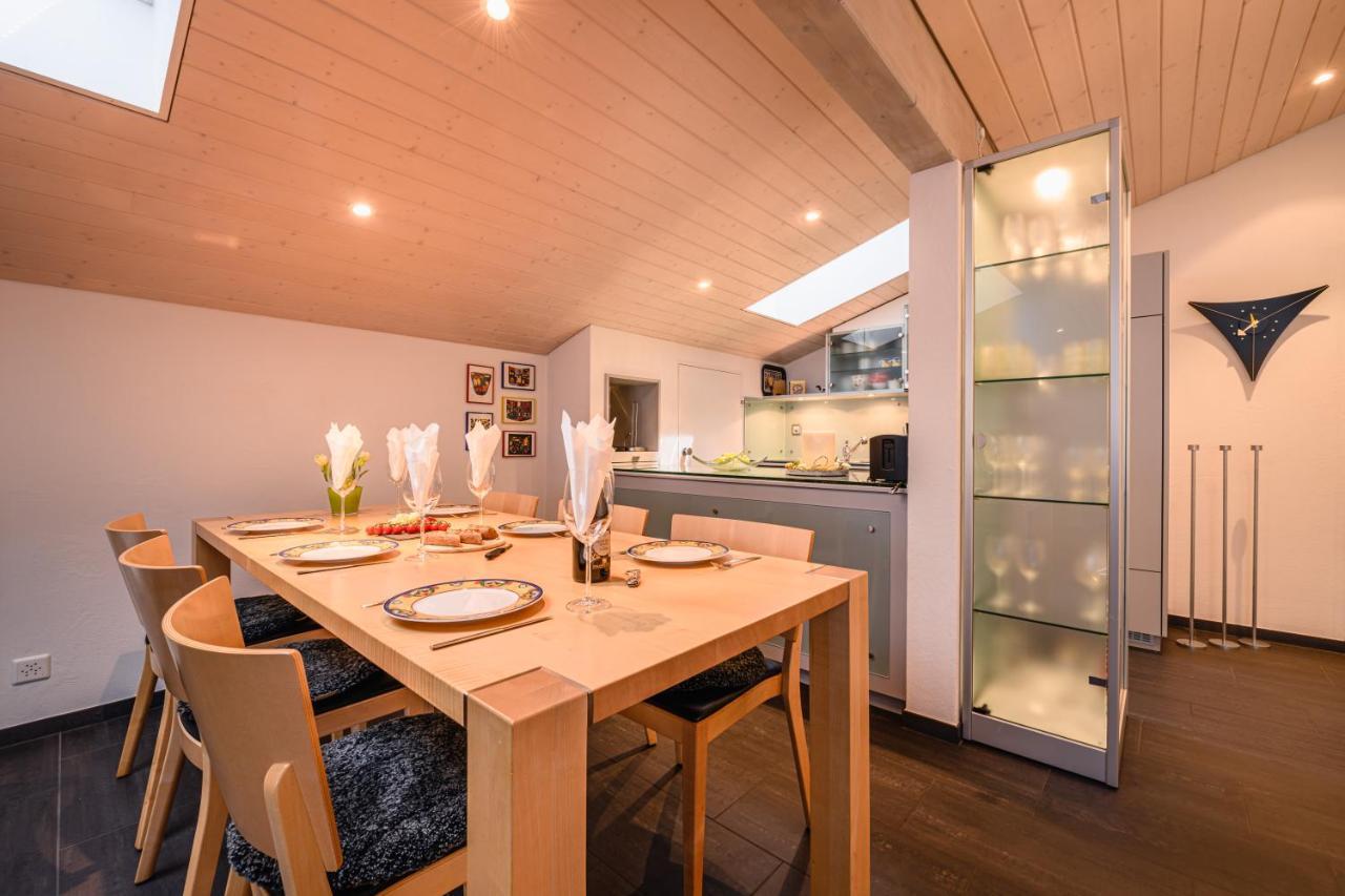 Chalet Primula Penthouse Wengen Exterior foto